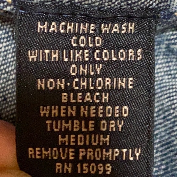 Structure jeans blue denim jacket men vintage L - Picture 8 of 12